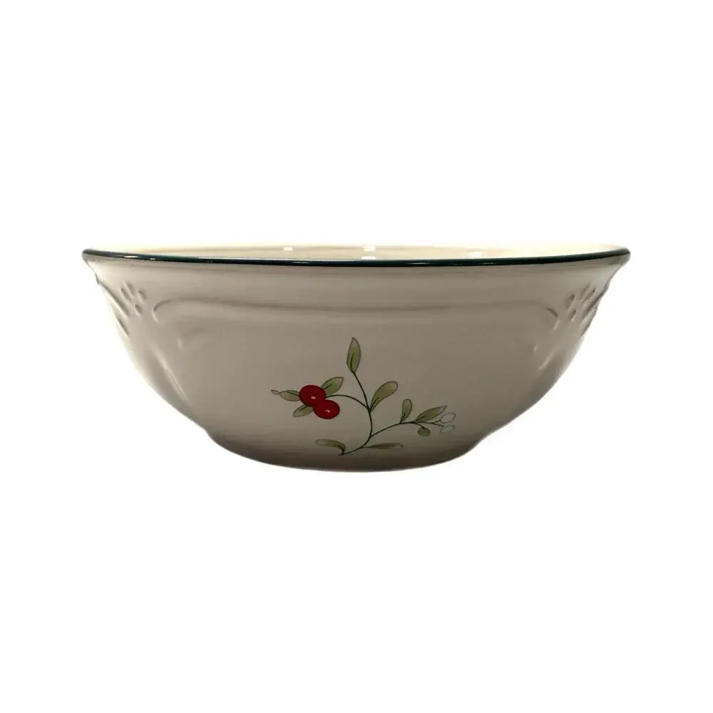 Pfaltzgraff Winterberry Ceramic 6” Winterberry Soup / Cereal Bowl